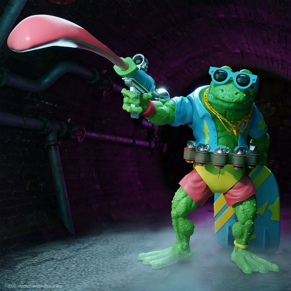 Żółwie Ninja Wojownicze Teenage Mutant Ninja Turtles Ultimates Figurka Akcji Dżingis Żaba 18 cm zdjęcie produktu