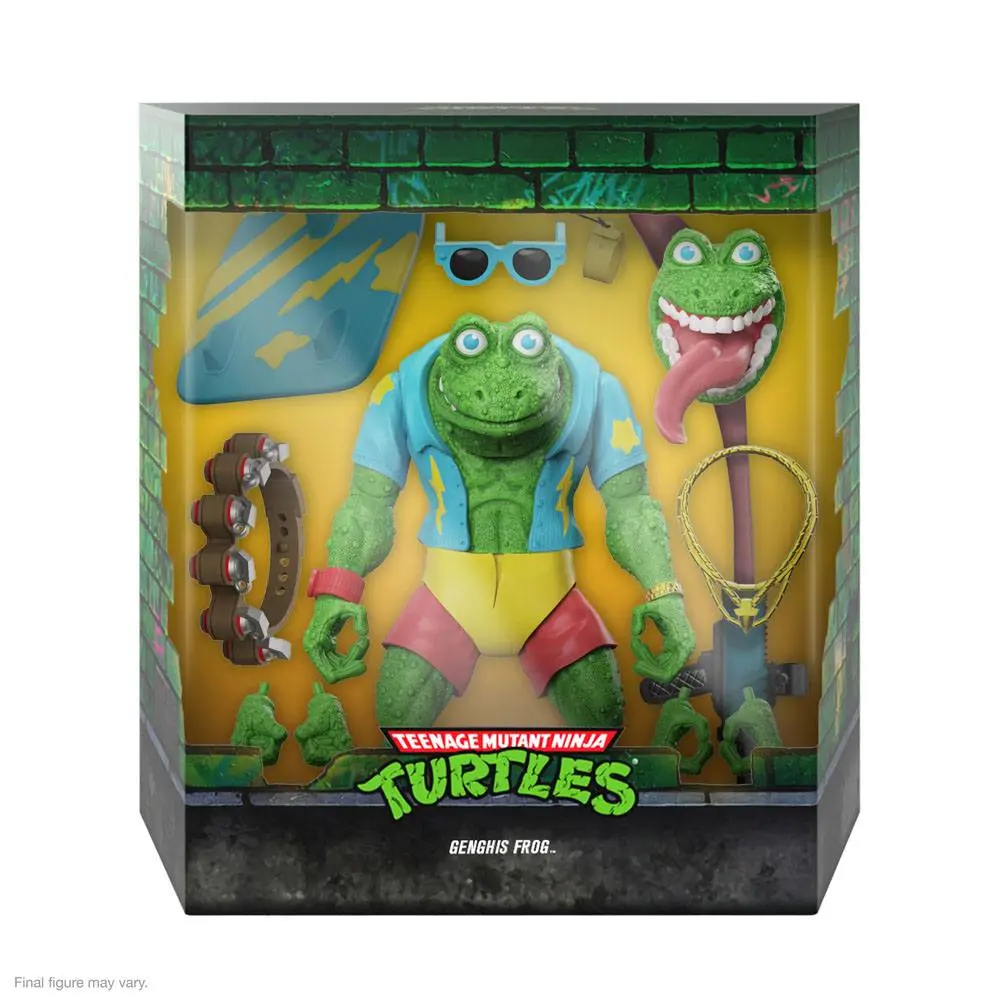 Żółwie Ninja Wojownicze Teenage Mutant Ninja Turtles Ultimates Figurka Akcji Dżingis Żaba 18 cm zdjęcie produktu