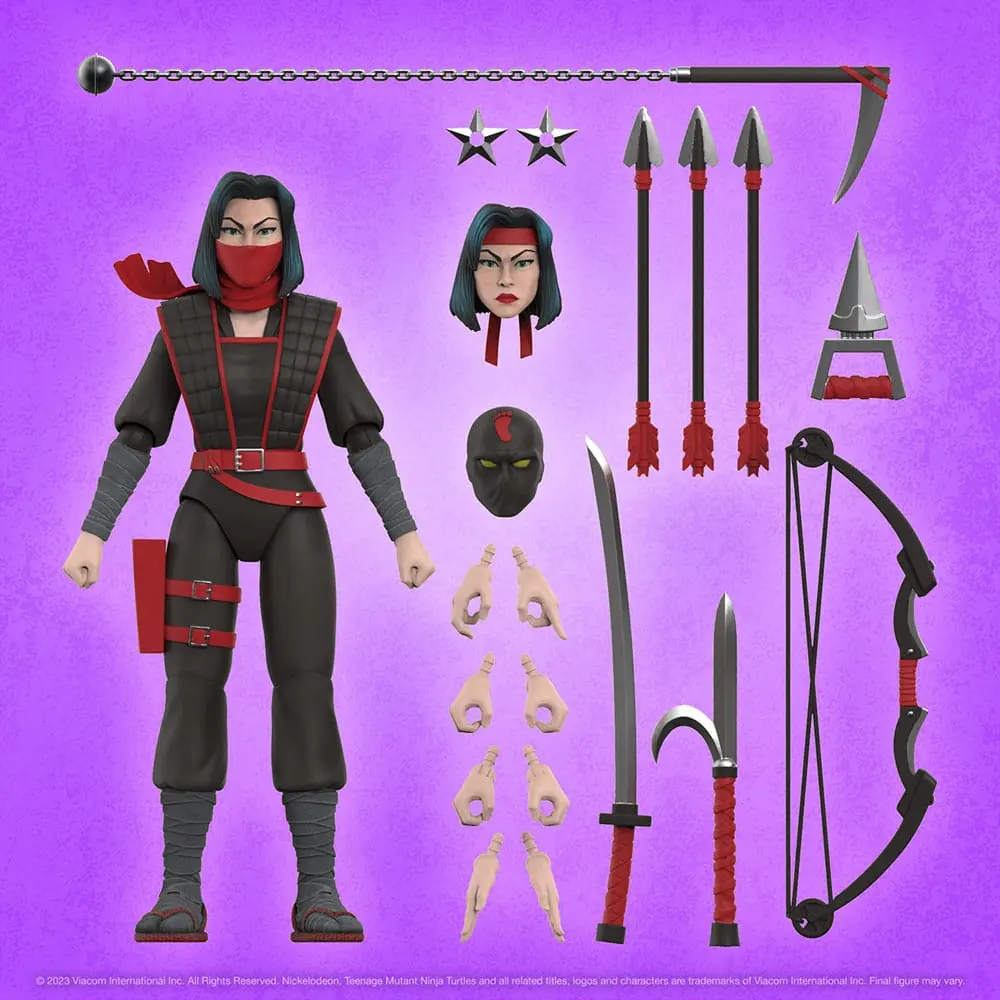 Wojownicze Żółwie Ninja Ultimates figurka akcji Karai 18 cm zdjęcie produktu