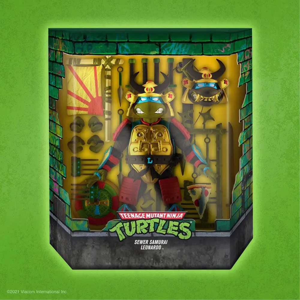 Teenage Mutant Ninja Turtles Ultimates Figurka Akcji Leo the Sewer Samurai 18 cm zdjęcie produktu