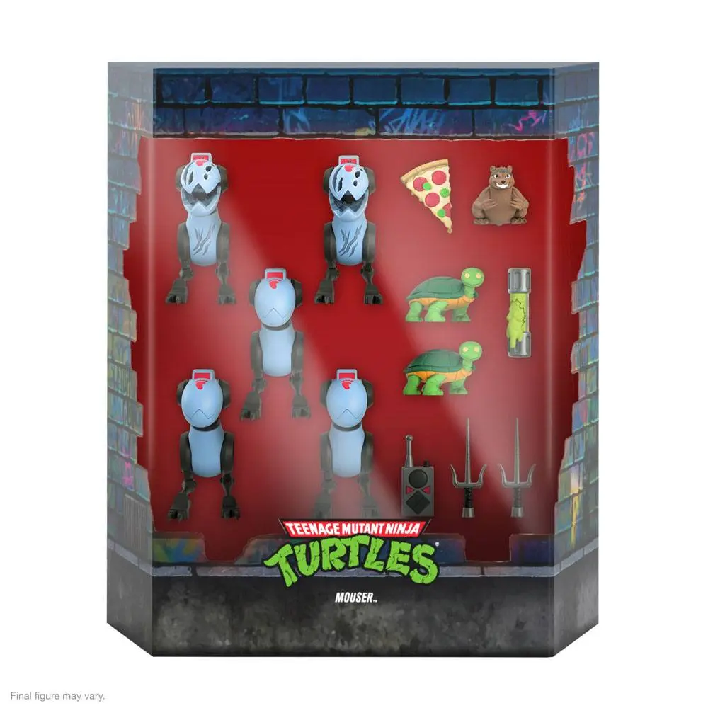 Żółwie Ninja Wojownicze Teenage Mutant Ninja Ultimates Figurki Akcji Mousers 8 cm zdjęcie produktu