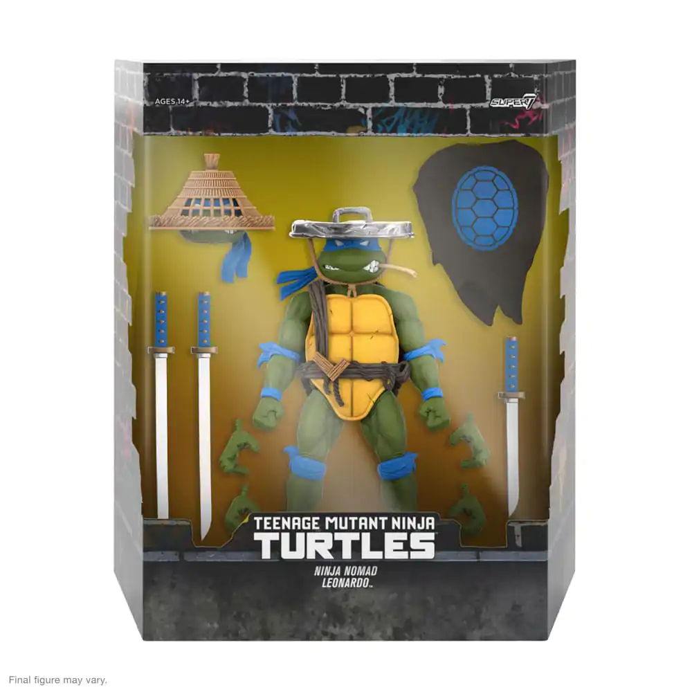 Teenage Mutant Ninja Turtles Ultimates Figurka Akcji Ninja Nomad Leonardo 18 cm zdjęcie produktu