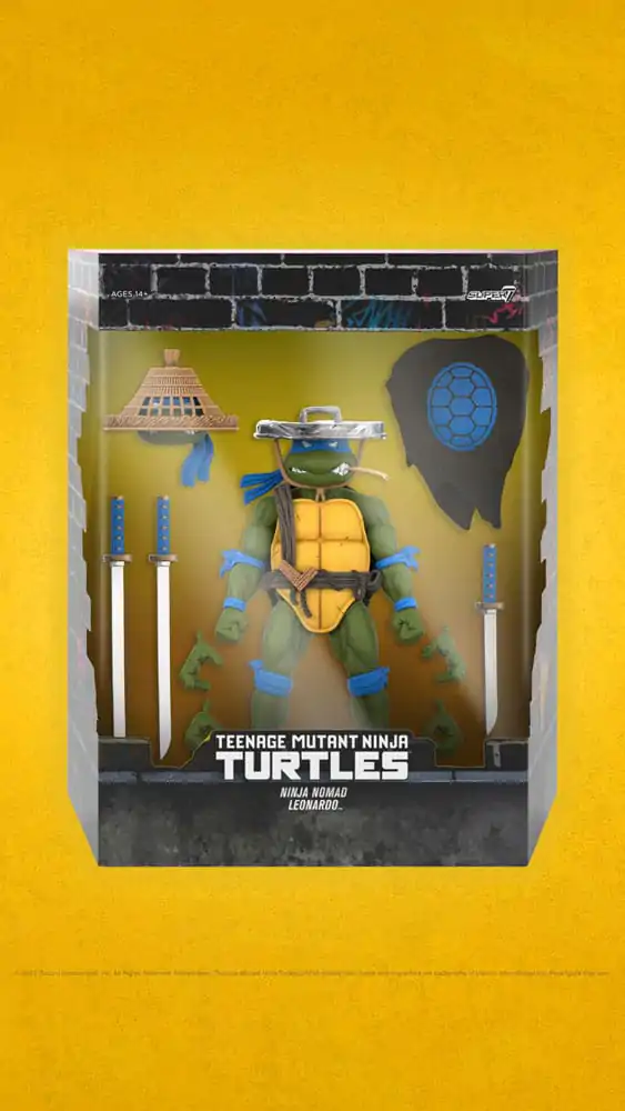 Teenage Mutant Ninja Turtles Ultimates Figurka Akcji Ninja Nomad Leonardo 18 cm zdjęcie produktu