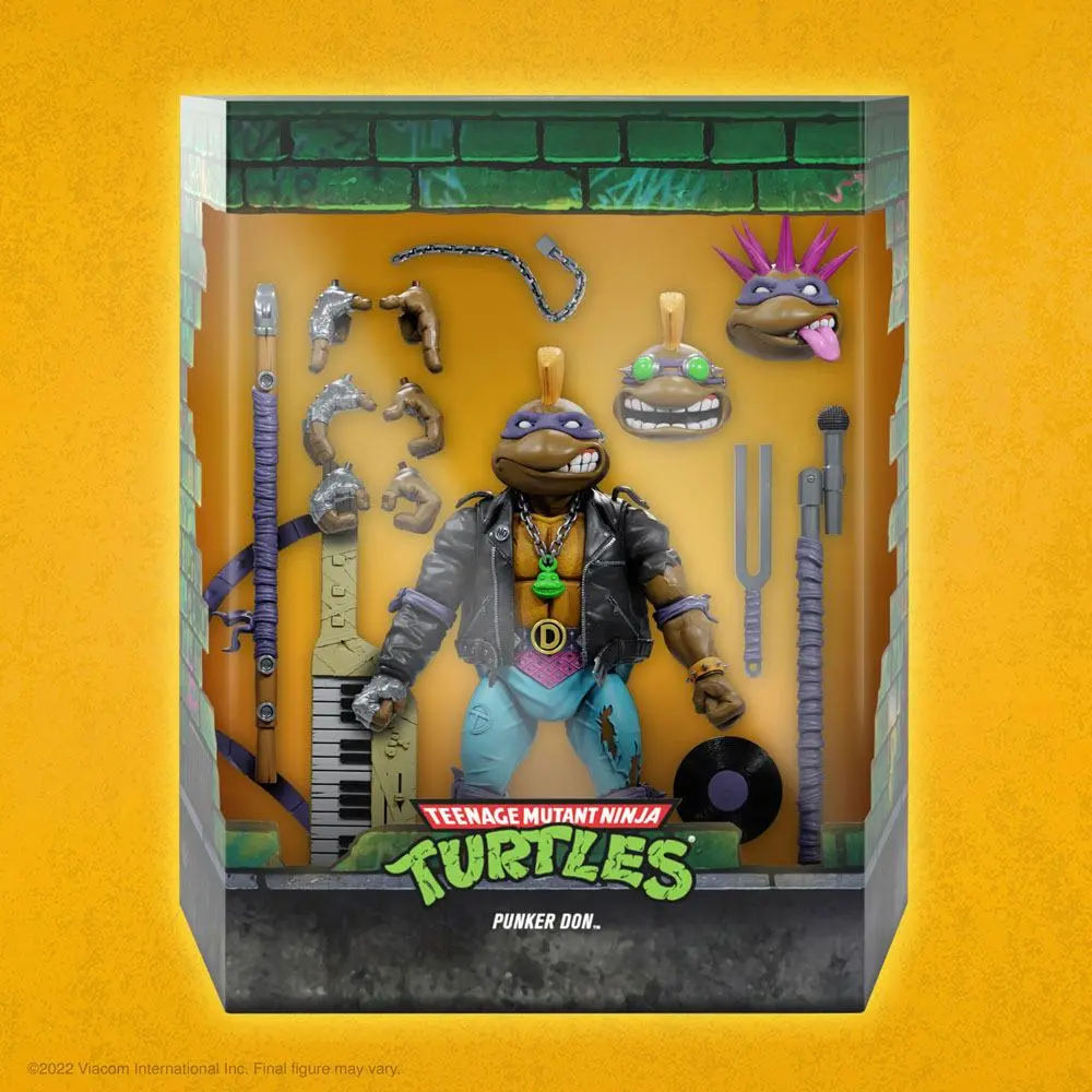 Teenage Mutant Ninja Turtles Ultimates Figurka Akcji Punker Donatello 18 cm zdjęcie produktu