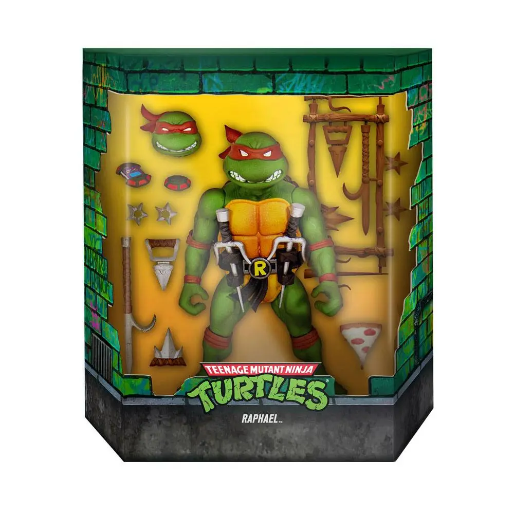 Teenage Mutant Ninja Turtles Ultimates Figurka Akcji Raphael Wersja 2 18 cm zdjęcie produktu