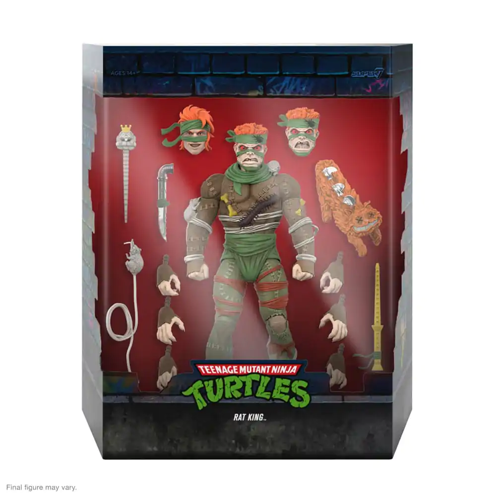 Teenage Mutant Ninja Turtles Ultimates Figurka Akcji Król Szczurów 18 cm zdjęcie produktu