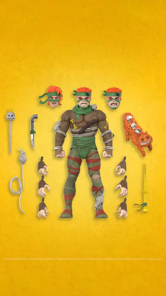 Teenage Mutant Ninja Turtles Ultimates Figurka Akcji Król Szczurów 18 cm zdjęcie produktu