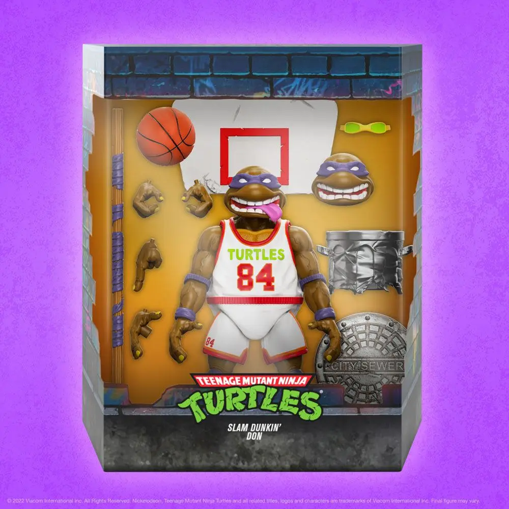 Teenage Mutant Ninja Turtles Ultimates Figurka Akcji Slam Dunkin' Don 18 cm zdjęcie produktu