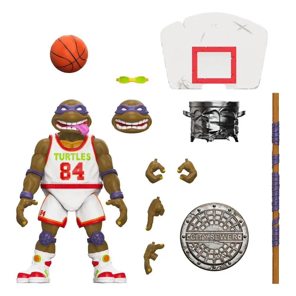 Teenage Mutant Ninja Turtles Ultimates Figurka Akcji Slam Dunkin' Don 18 cm zdjęcie produktu