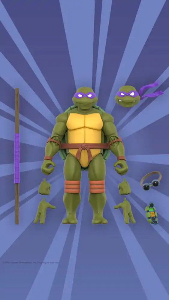 Wojownicze Żółwie Ninja Ultimates Action Figure Seria 12 Donatello 18 cm zdjęcie produktu