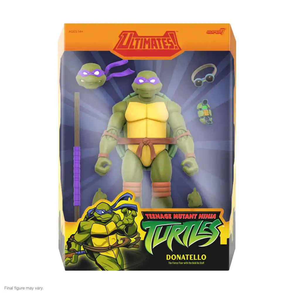 Wojownicze Żółwie Ninja Ultimates Action Figure Seria 12 Donatello 18 cm zdjęcie produktu