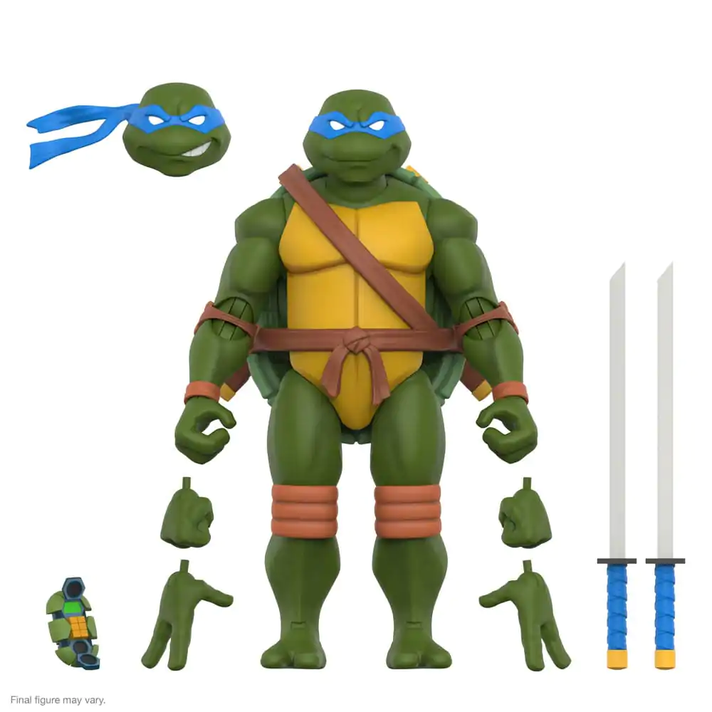 Wojownicze Żółwie Ninja Ultimates Figurka Akcji Seria 12 Leonardo 18 cm zdjęcie produktu