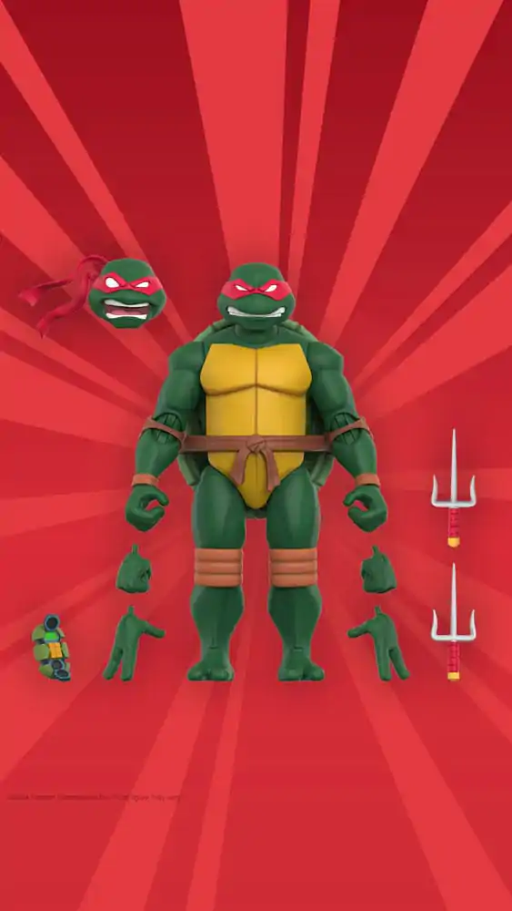 Żółwie Ninja Mutant Teenage Ultimates Figurka Akcji Seria 12 Raphael 18 cm zdjęcie produktu