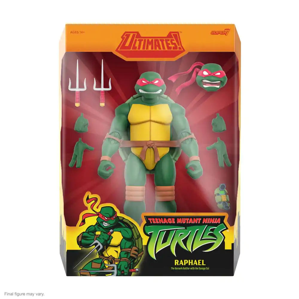 Żółwie Ninja Mutant Teenage Ultimates Figurka Akcji Seria 12 Raphael 18 cm zdjęcie produktu