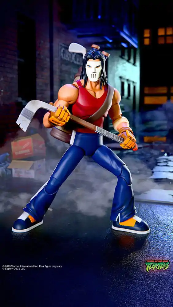 Żółwie Ninja Mutant Teenage Ultimates Figurka Akcji Fala 13 Casey Jones 18 cm zdjęcie produktu