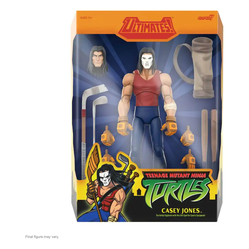 Żółwie Ninja Mutant Teenage Ultimates Figurka Akcji Fala 13 Casey Jones 18 cm zdjęcie produktu