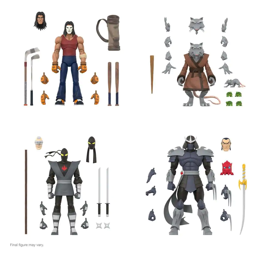 Żółwie Ninja Wojownicze Nastolatki Ultimates Figurka Akcji Seria 13 Shredder 18 cm zdjęcie produktu