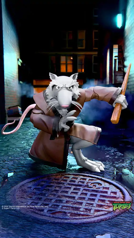 Żółwie Ninja Wojownicze Nastolatki Ultimates Figurka Akcji Fala 13 Splinter 18 cm zdjęcie produktu