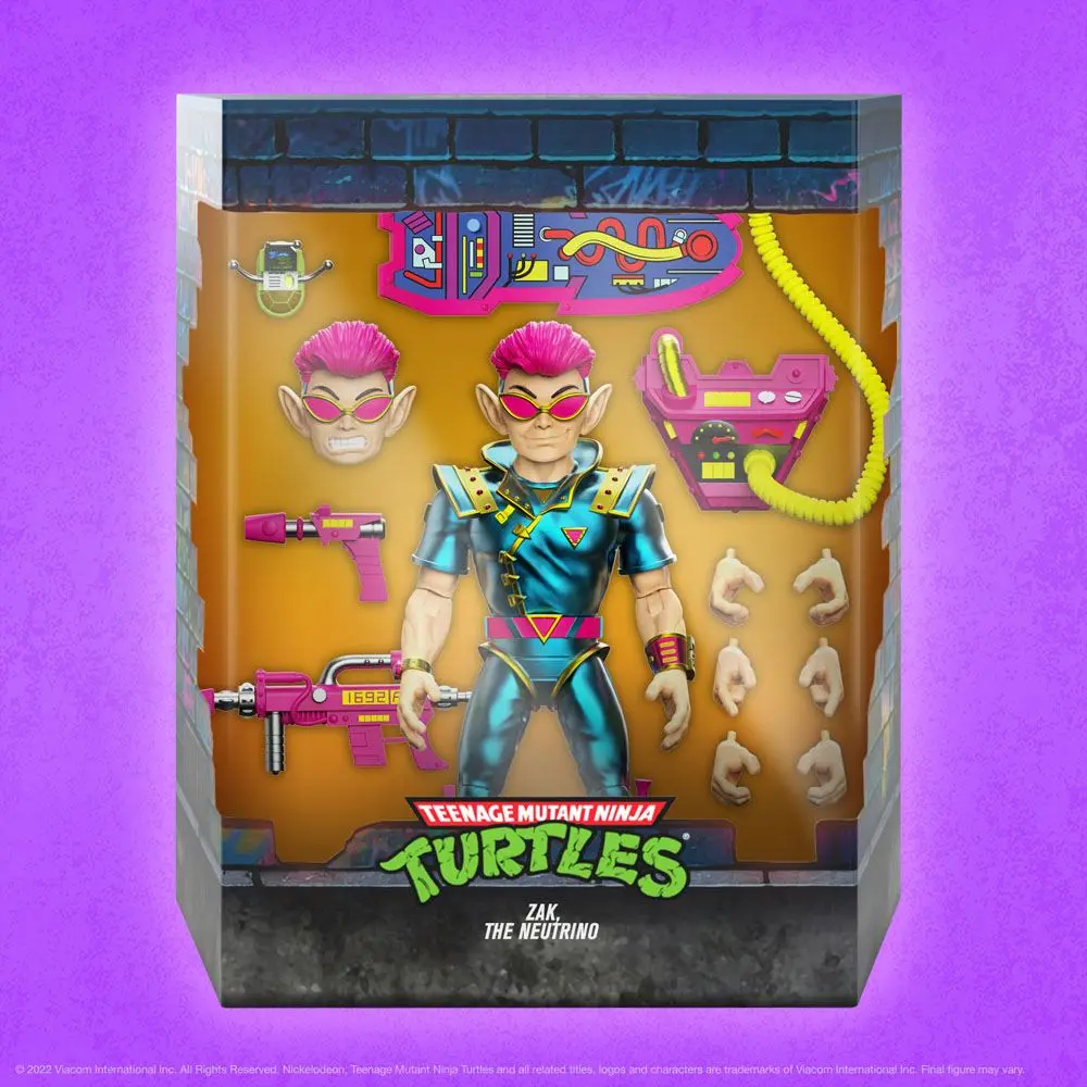 Żółwie Ninja Wojownicze Teenage Mutant Ninja Turtles Ultimates Figurka Akcji Zak, The Neutrino 18 cm zdjęcie produktu