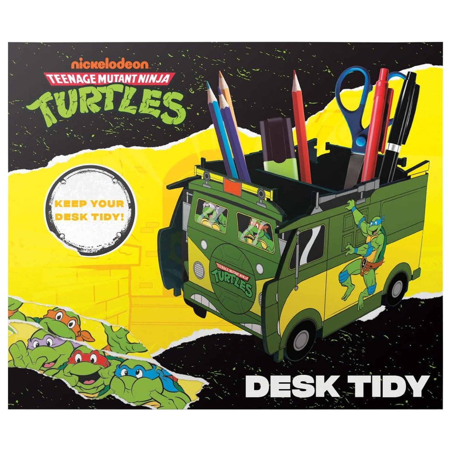 Teenage Mutant Ninja Turtles Desk Tidy Van 23 cm zdjęcie produktu