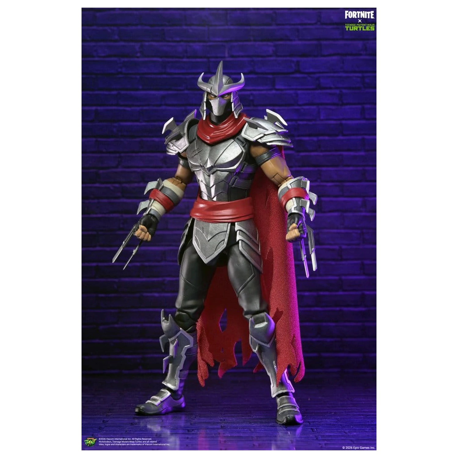 Teenage Mutant Ninja Turtles x Fortnite Figurka Akcji Shredder 18 cm zdjęcie produktu