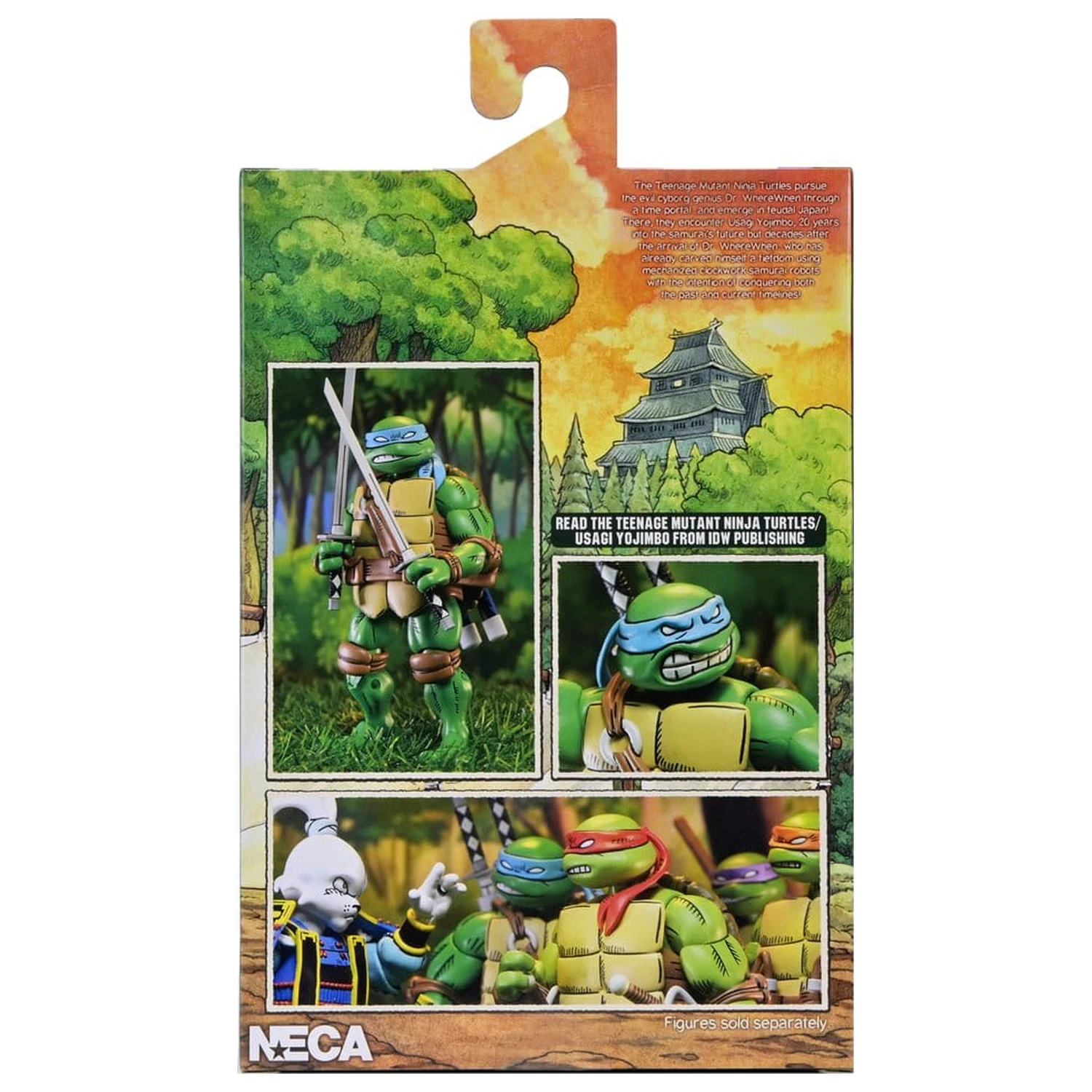 Teenage Mutant Ninja Turtles x Usagi Yojimbo Ultimate figurka akcji Leonardo 18 cm zdjęcie produktu
