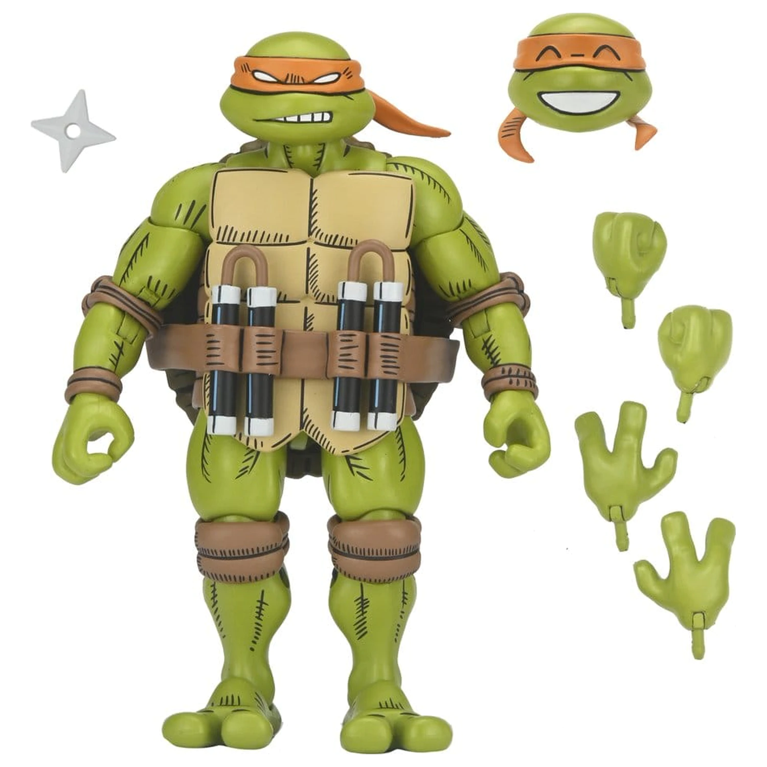 Teenage Mutant Ninja Turtles x Usagi Yojimbo Ultimate figurka akcji Michelangelo 18 cm zdjęcie produktu