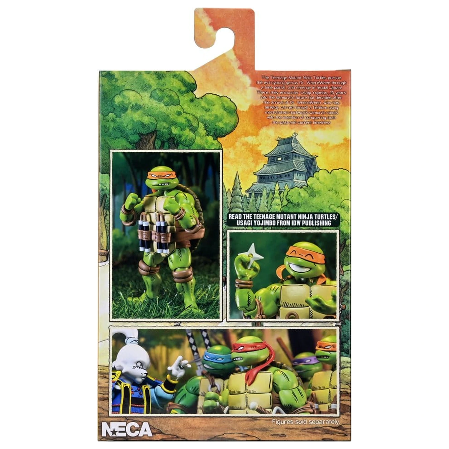 Teenage Mutant Ninja Turtles x Usagi Yojimbo Ultimate figurka akcji Michelangelo 18 cm zdjęcie produktu