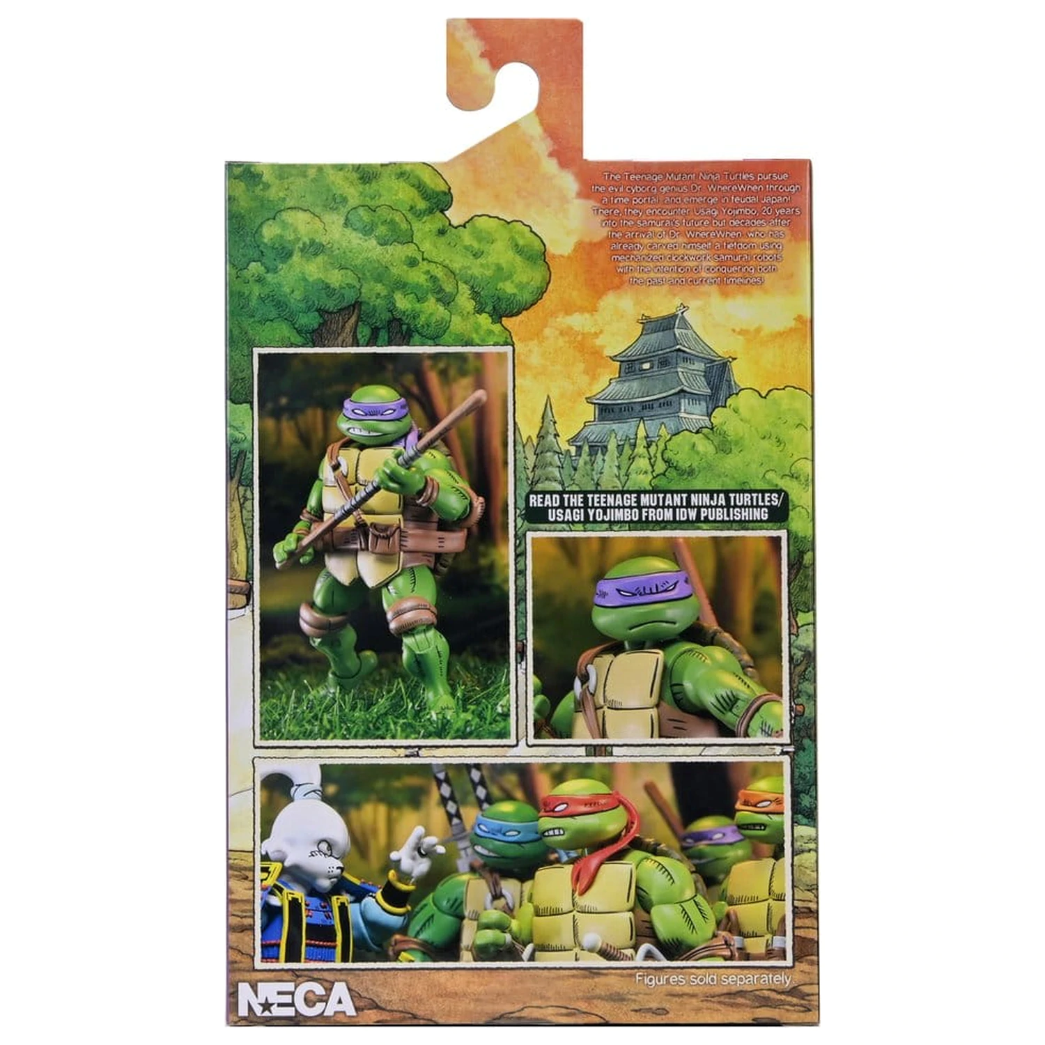 Teenage Mutant Ninja Turtles x Usagi Yojimbo Ultimate figurka akcji Donatello 18 cm zdjęcie produktu