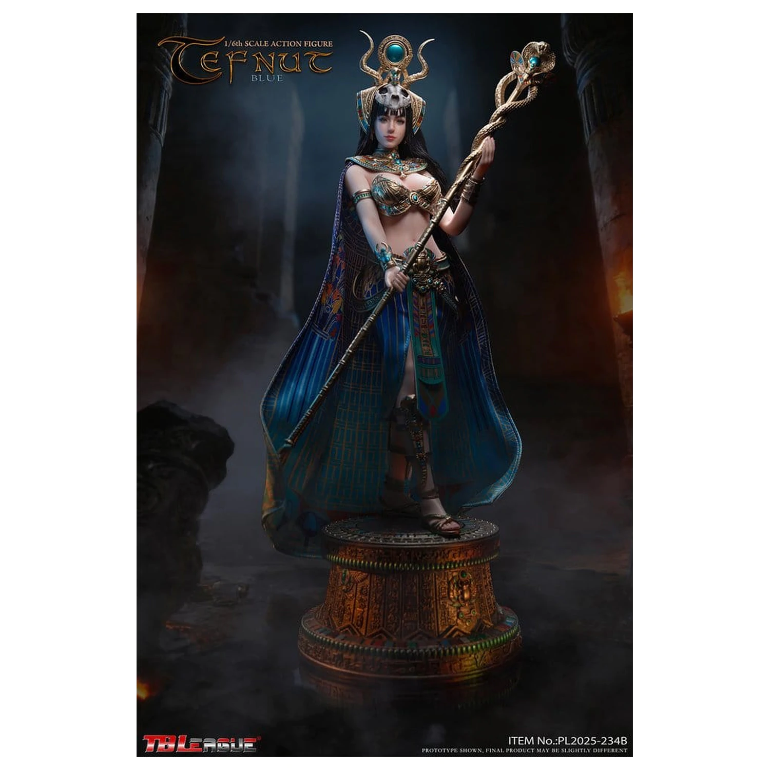 Figurka akcji Tefnut 1/6 Blue Edition 30 cm zdjęcie produktu