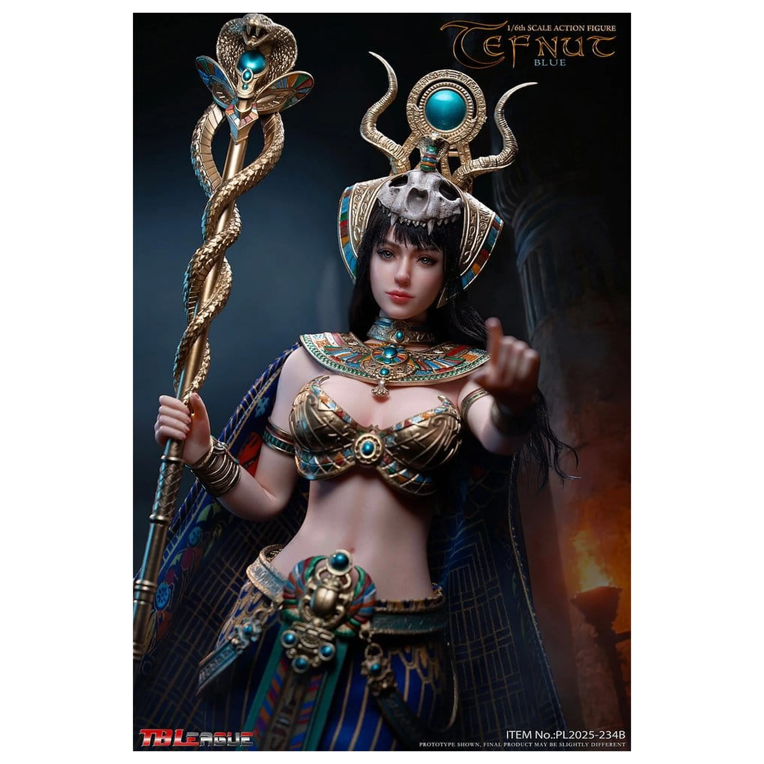 Figurka akcji Tefnut 1/6 Blue Edition 30 cm zdjęcie produktu