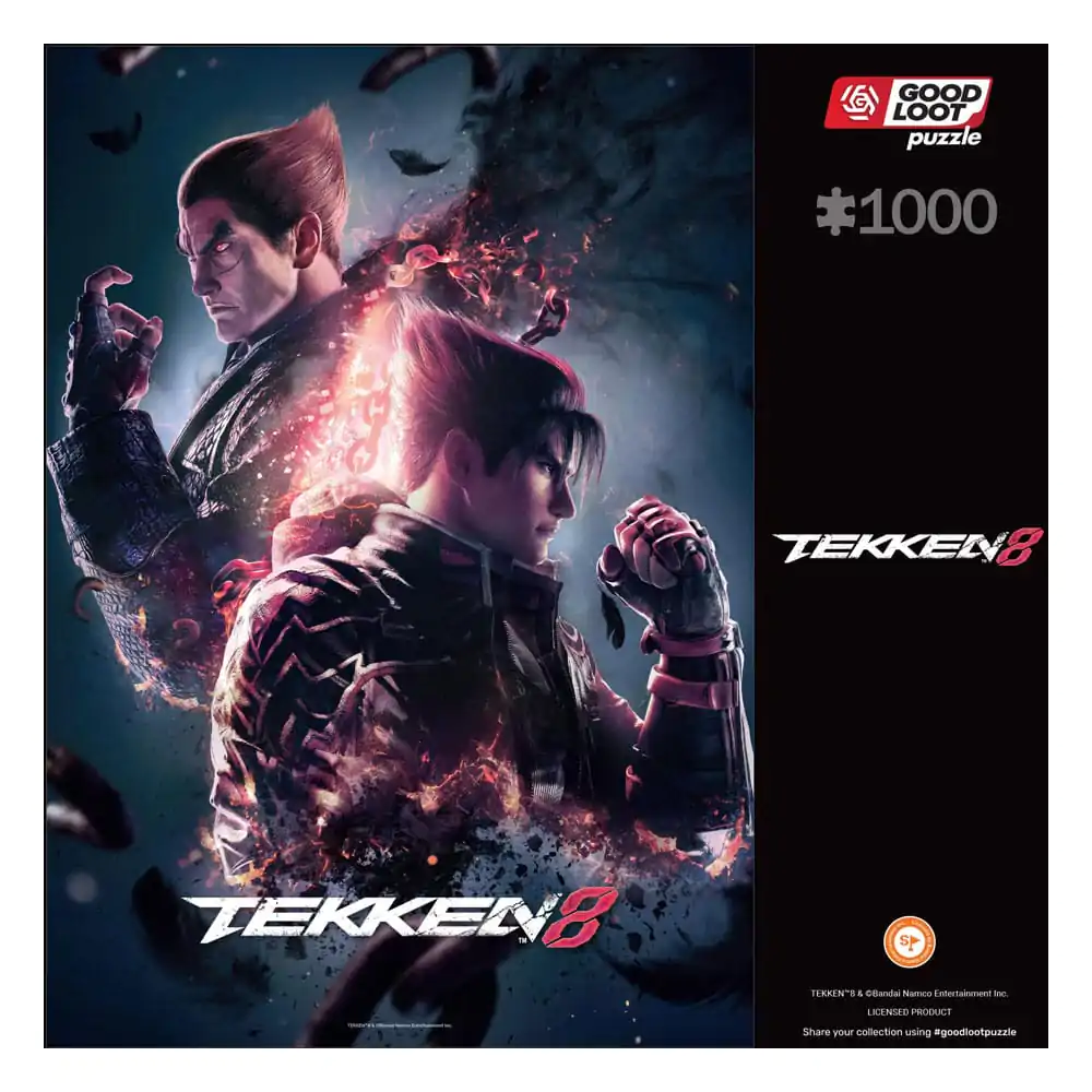 Tekken 8 Gaming Puzzle Grafika z kluczem (1000 elementów) zdjęcie produktu