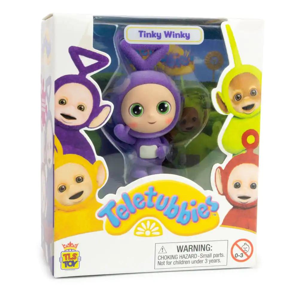 Teletubbies Cheebee Mini figurka Tinky Winky Flocked 6 cm zdjęcie produktu