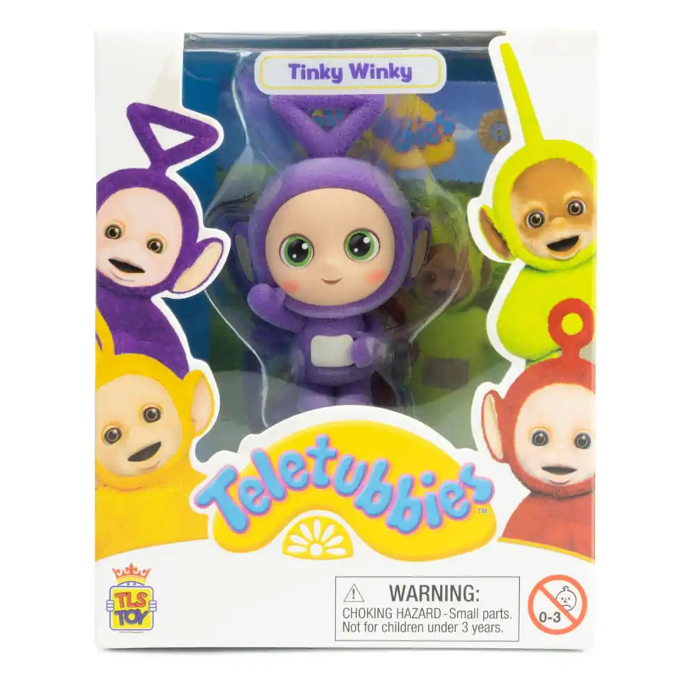 Teletubbies Cheebee Mini figurka Tinky Winky Flocked 6 cm zdjęcie produktu