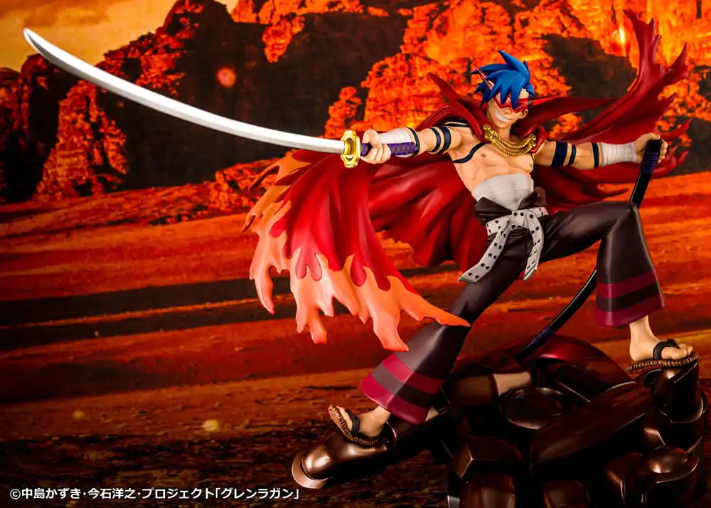 Tengen Toppa Gurren Lagann Figurka PVC Kamina & Gurren 27 cm zdjęcie produktu