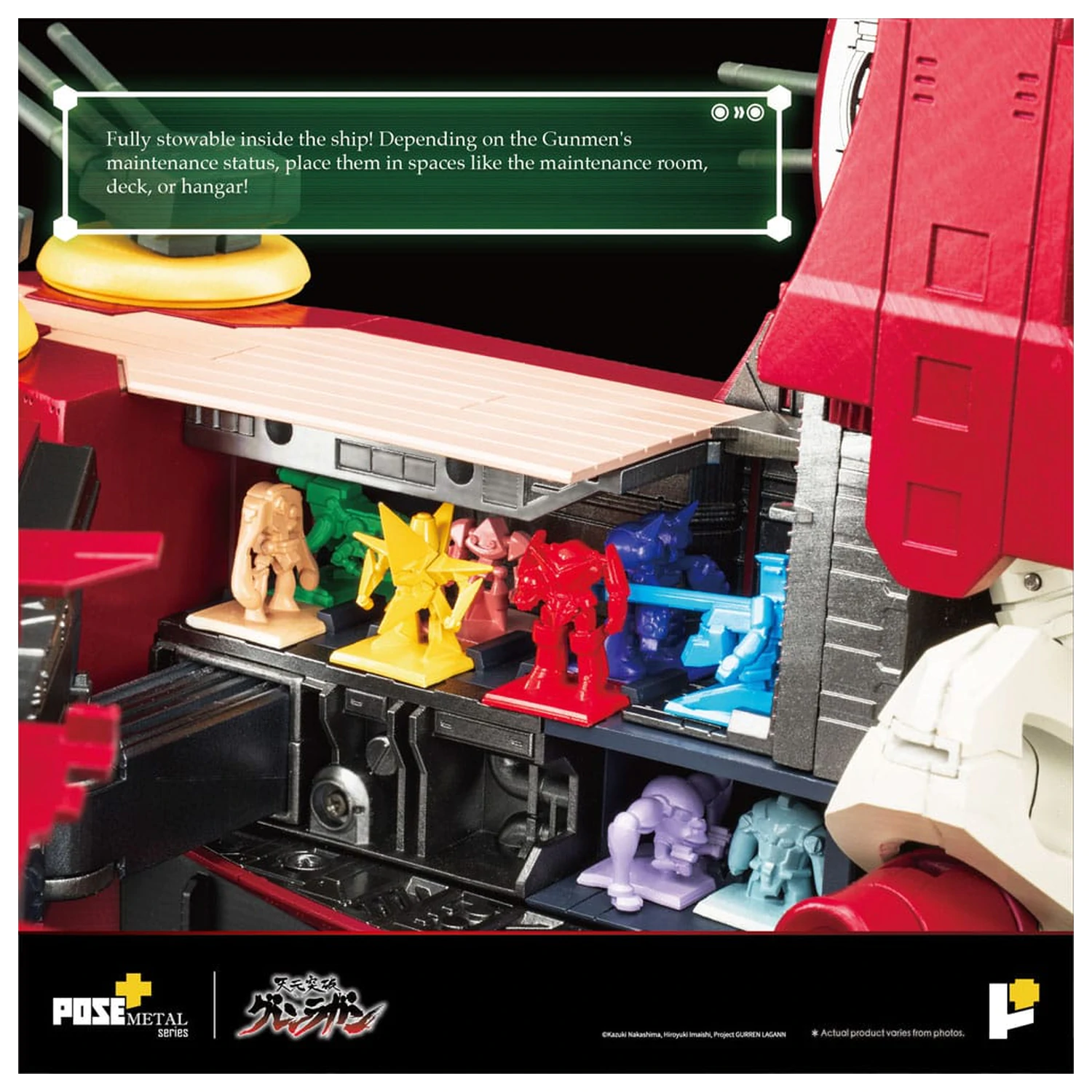 Tengen Toppa Gurren Lagann POSE+METAL seria Figurka Dai-Gurren 33 cm zdjęcie produktu