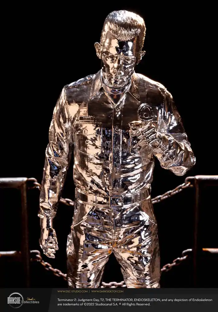Terminator 2: Dzień Sądu Ostatecznego Premium Statue 1/3 T-1000 Liquid Metal 30. Rocznica Edycja 70 cm zdjęcie produktu