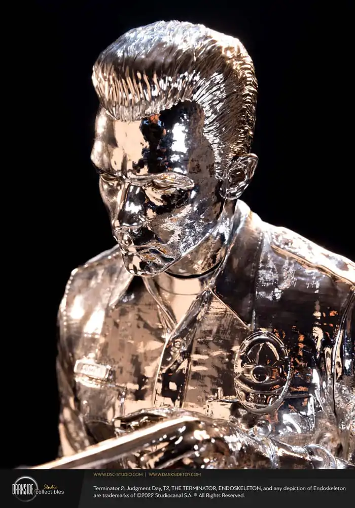 Terminator 2: Dzień Sądu Ostatecznego Premium Statue 1/3 T-1000 Liquid Metal 30. Rocznica Edycja 70 cm zdjęcie produktu