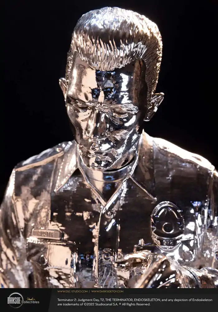Terminator 2: Dzień Sądu Ostatecznego Premium Statue 1/3 T-1000 Liquid Metal 30. Rocznica Edycja 70 cm zdjęcie produktu