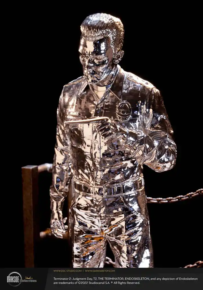 Terminator 2: Dzień Sądu Ostatecznego Premium Statue 1/3 T-1000 Liquid Metal 30. Rocznica Edycja 70 cm zdjęcie produktu