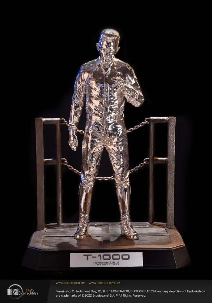 Terminator 2: Dzień Sądu Ostatecznego Premium Statue 1/3 T-1000 Liquid Metal 30. Rocznica Edycja 70 cm zdjęcie produktu