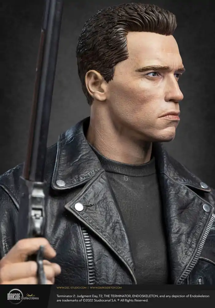 Terminator 2: Dzień Sądu Ostatecznego Statua 1/3 T-800 30. Rocznica Edycja Signature 69 cm zdjęcie produktu