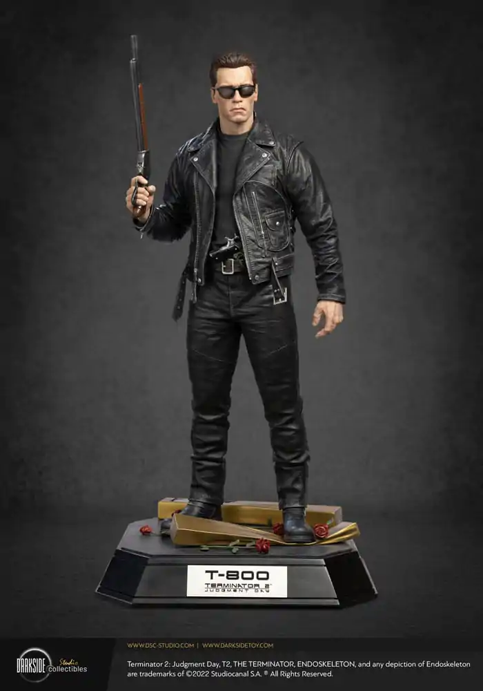Terminator 2: Dzień Sądu Ostatecznego Statua 1/3 T-800 30. Rocznica Edycja Signature 69 cm zdjęcie produktu