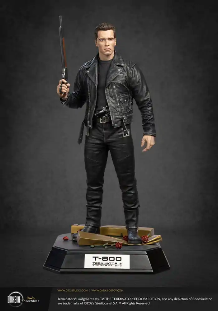 Terminator 2: Dzień Sądu Ostatecznego Statua 1/3 T-800 30. Rocznica Edycja Signature 69 cm zdjęcie produktu