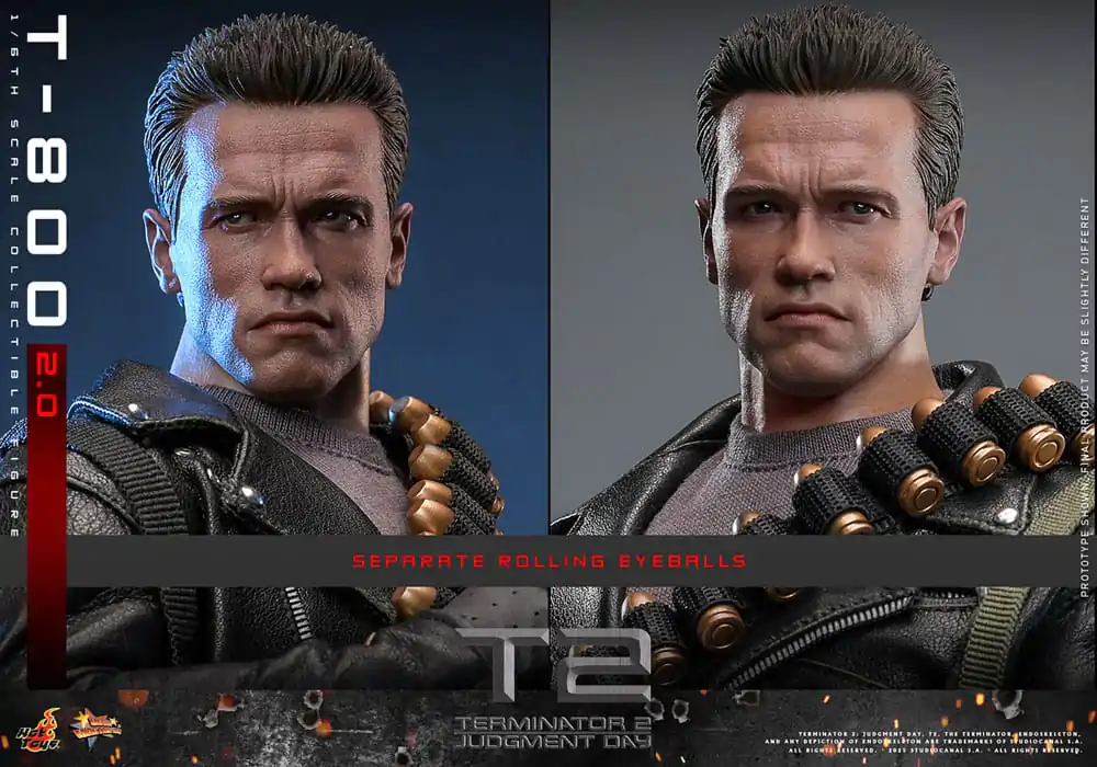 Terminator 2 Movie Masterpiece Figurka Akcji 1/6 T-800 2.0 32 cm zdjęcie produktu