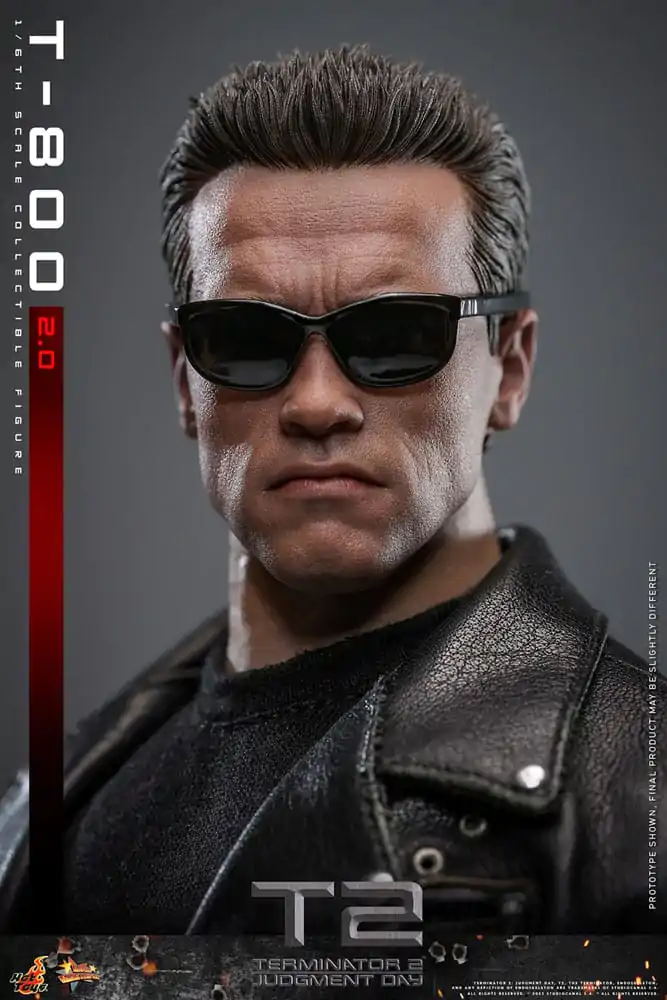 Terminator 2 Movie Masterpiece Figurka Akcji 1/6 T-800 2.0 32 cm zdjęcie produktu