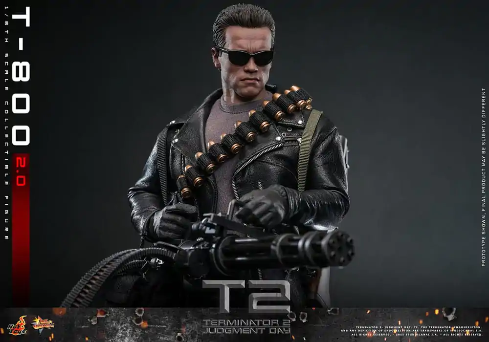 Terminator 2 Movie Masterpiece Figurka Akcji 1/6 T-800 2.0 32 cm zdjęcie produktu