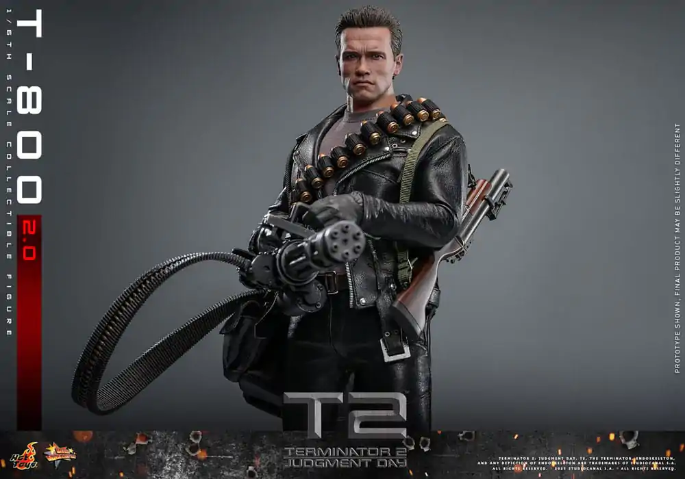 Terminator 2 Movie Masterpiece Figurka Akcji 1/6 T-800 2.0 32 cm zdjęcie produktu