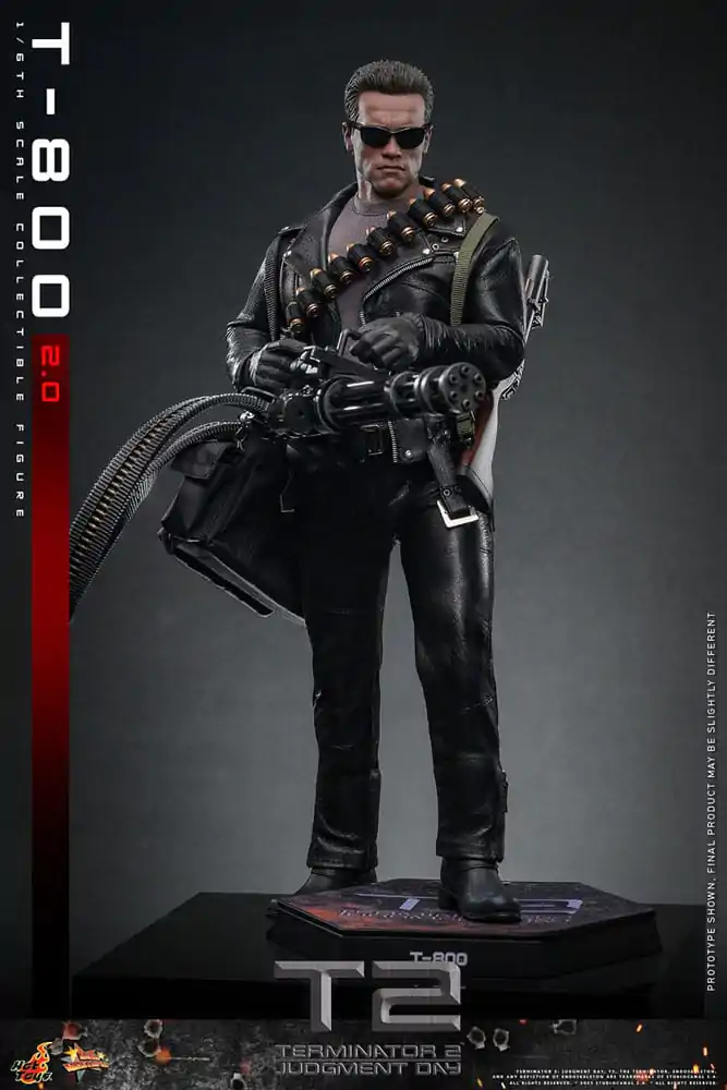 Terminator 2 Movie Masterpiece Figurka Akcji 1/6 T-800 2.0 32 cm zdjęcie produktu