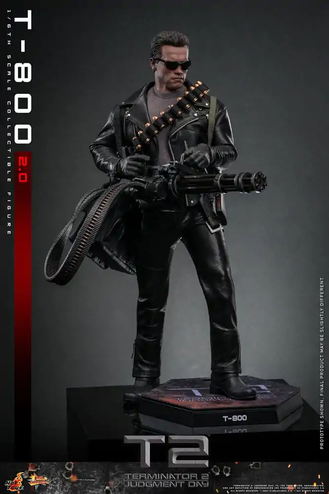 Terminator 2 Movie Masterpiece Figurka Akcji 1/6 T-800 2.0 32 cm zdjęcie produktu